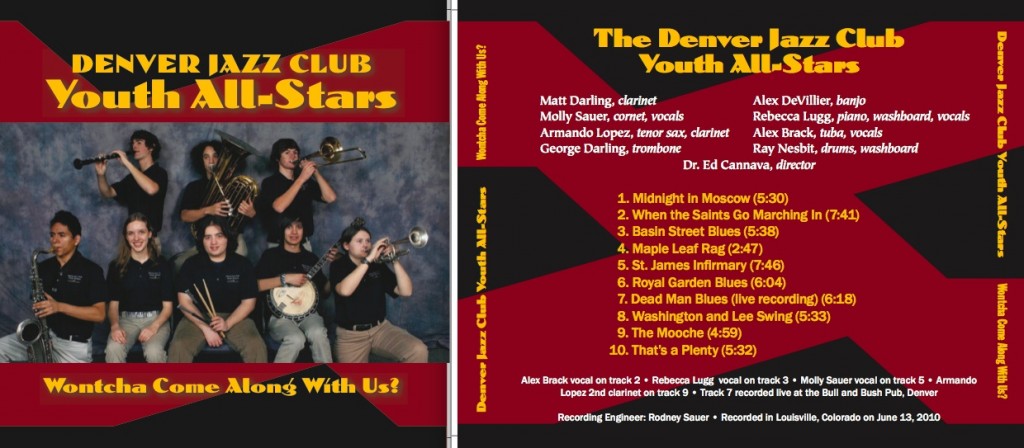 2010 cd cover front and back
